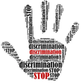 Main stop à la discrimination